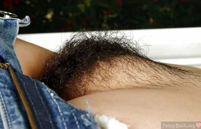 Asian Unshaven Pussy Mound Bush